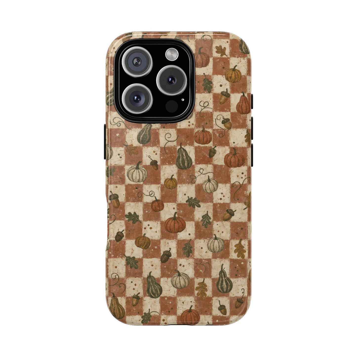 Pumpkin Checker Tough Case