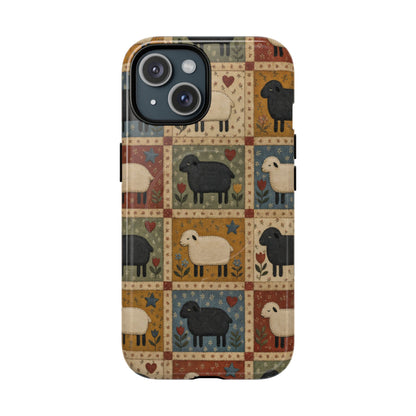 Sheep Quilt Magnetic Case