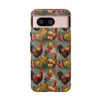Painted Chickens Tough Case