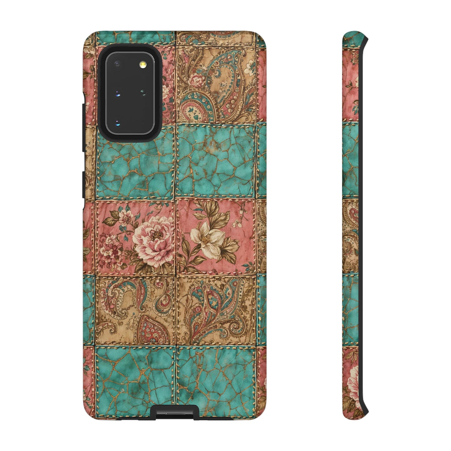 Turquoise Paisley Tough Case