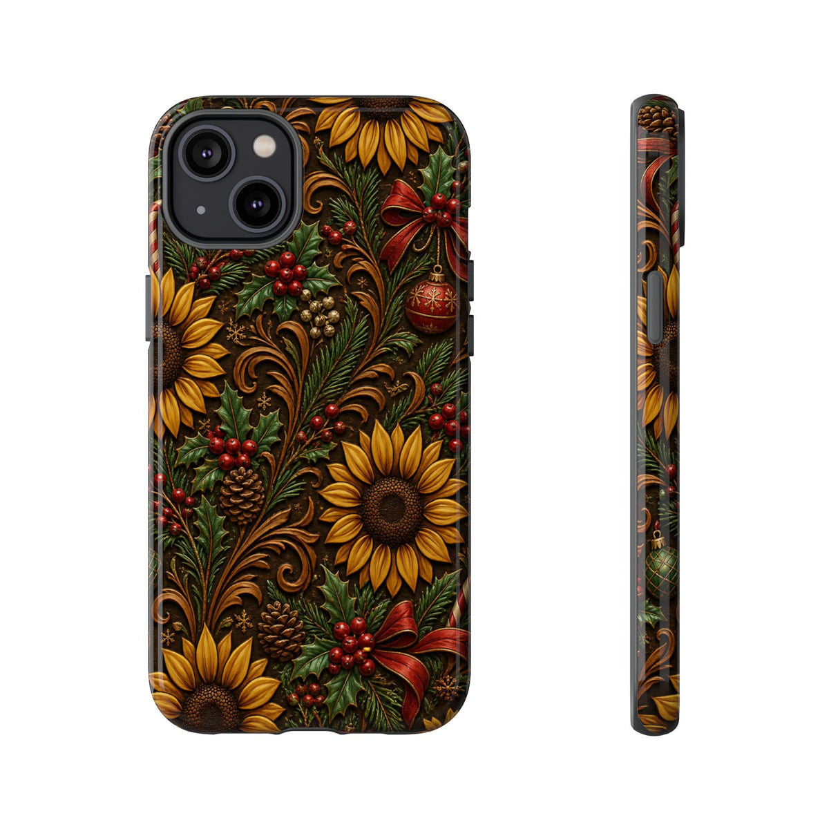 Christmas Sunflowers Tough Case