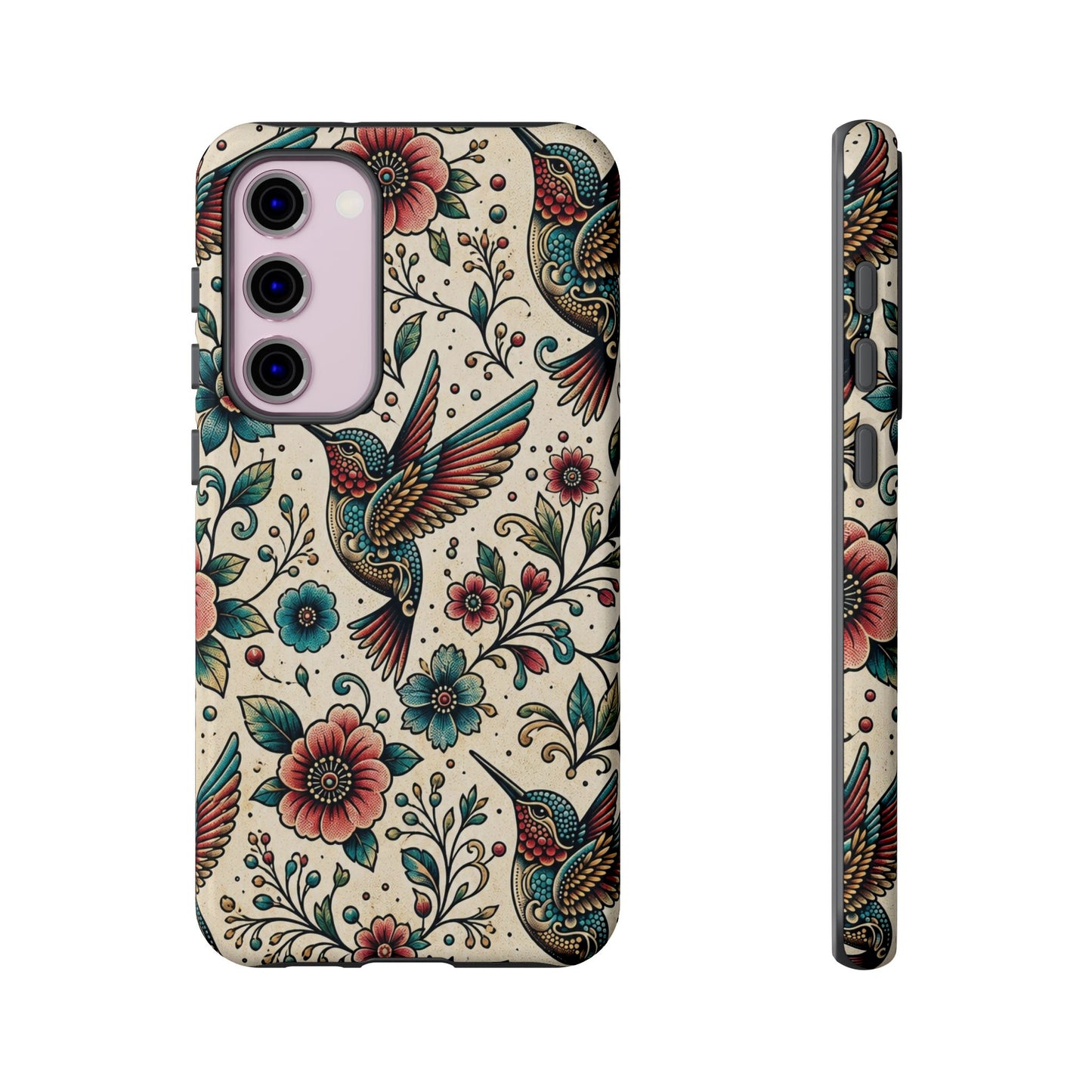 Retro Hummingbird Tough Case