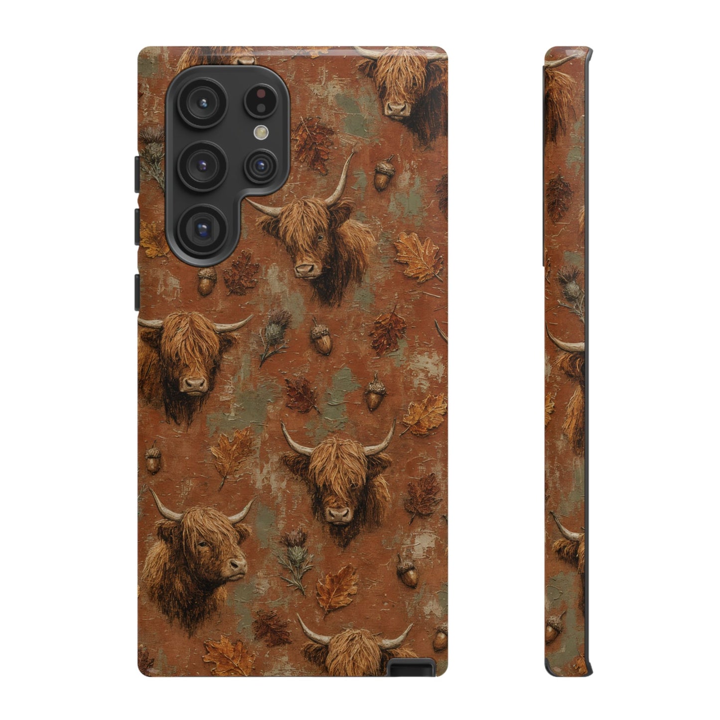 Autumn Highland Cow Tough Case