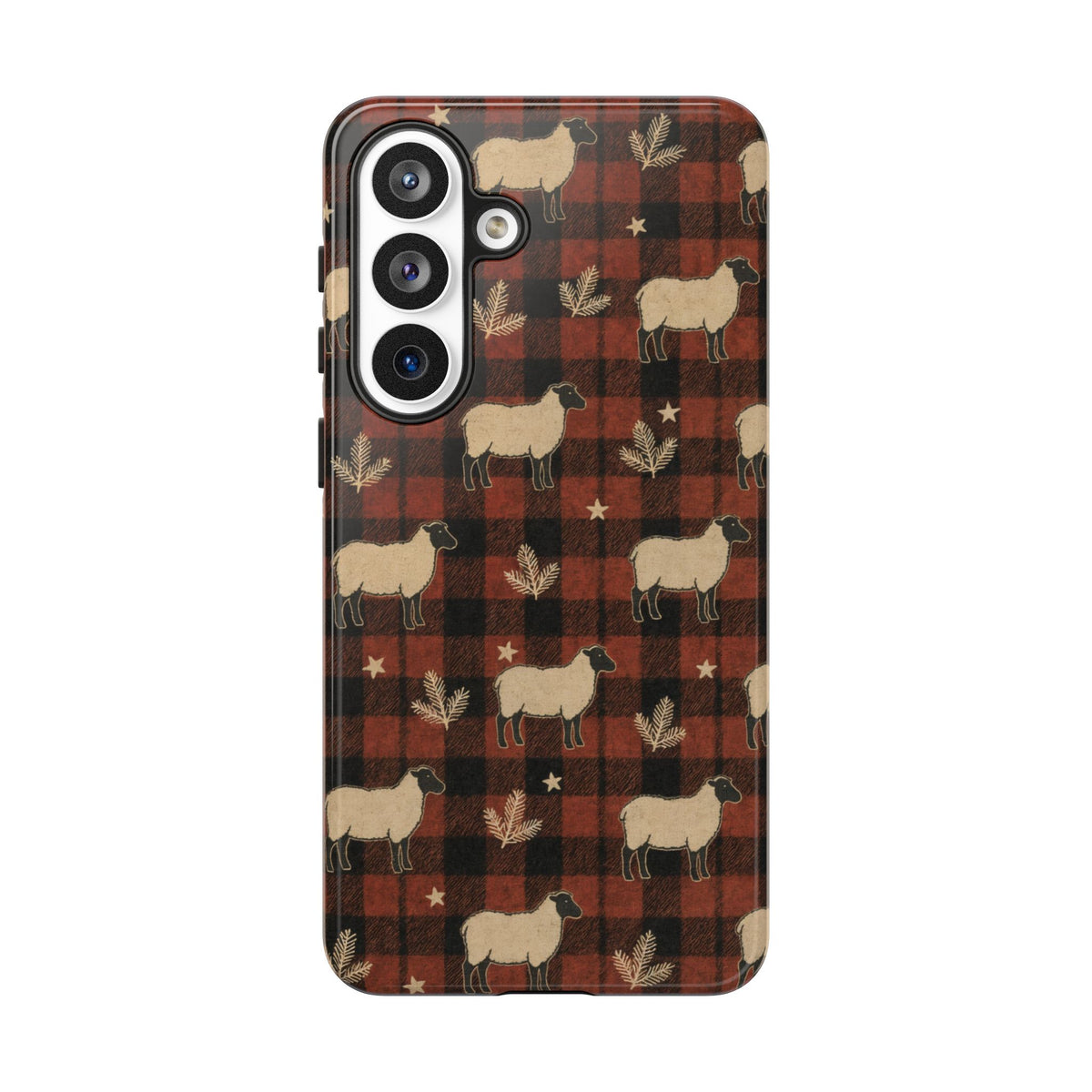 Plaid Sheep Tough Case