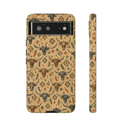Longhorn Aztec Tough Case