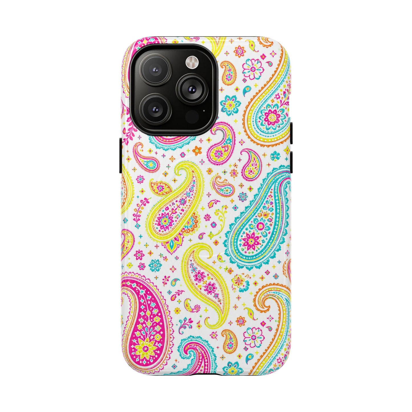 Neon Paisley Magnetic Case