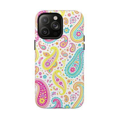 Neon Paisley Magnetic Case