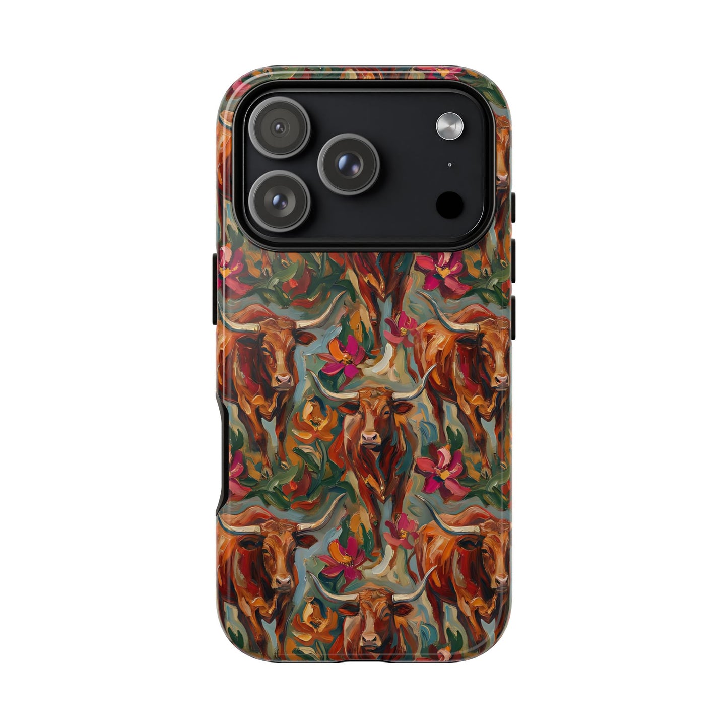 Painted Longhorns Tough Case