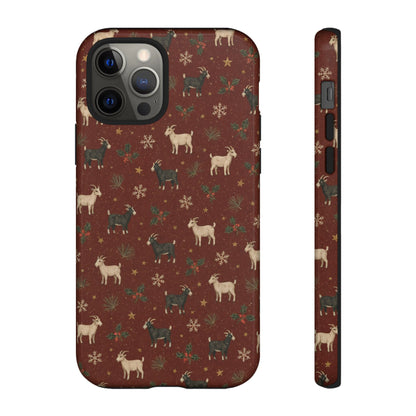 Holly Goats Tough Case