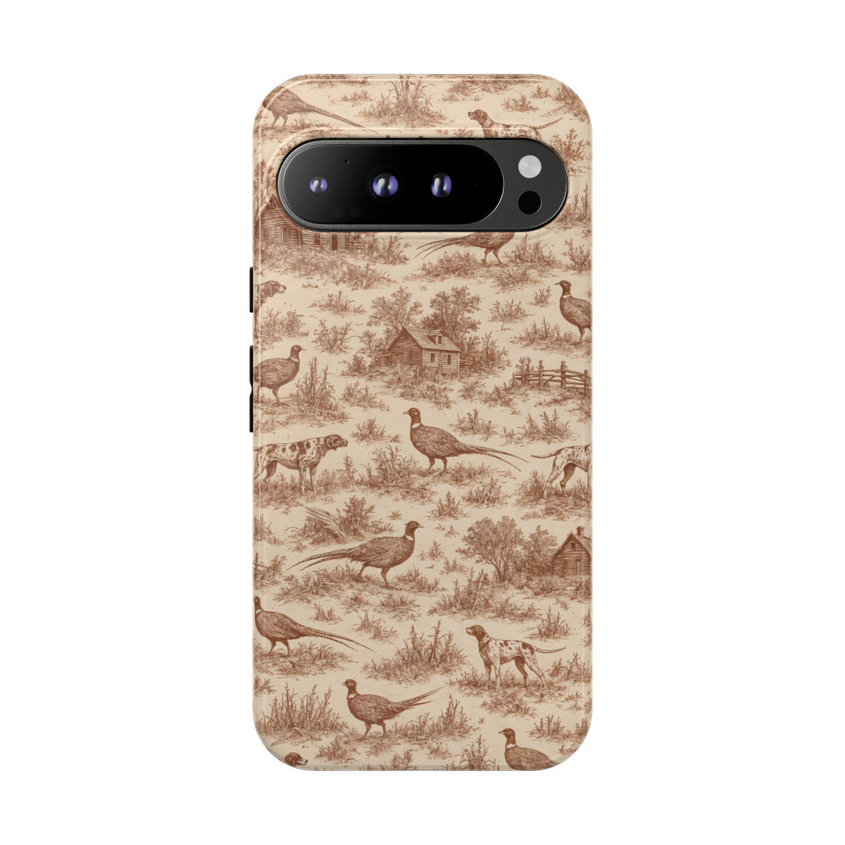 Pheasant Toile Tough Case