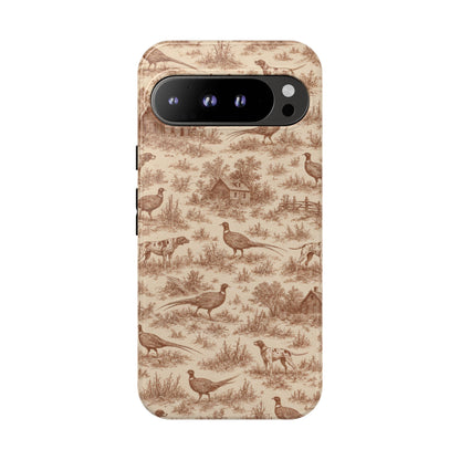 Pheasant Toile Tough Case