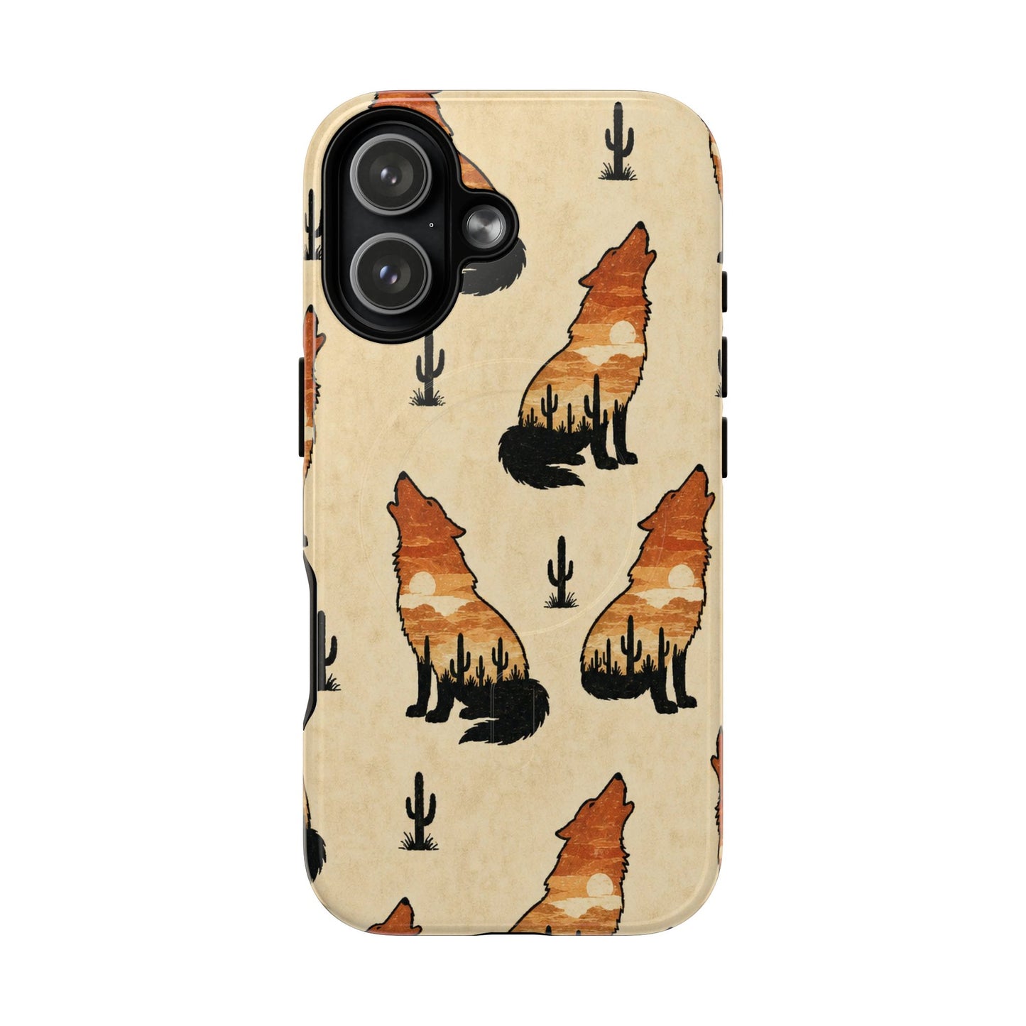 Desert Wolf Magnetic Case