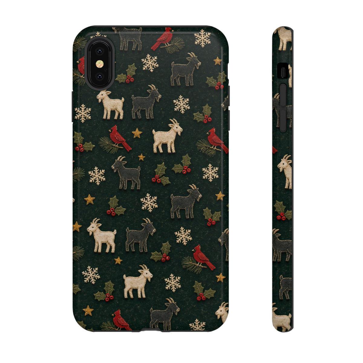 Felt Goats Cardinals Tough Case