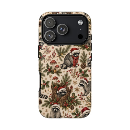 Raccoon Hollow Christmas Tough Case