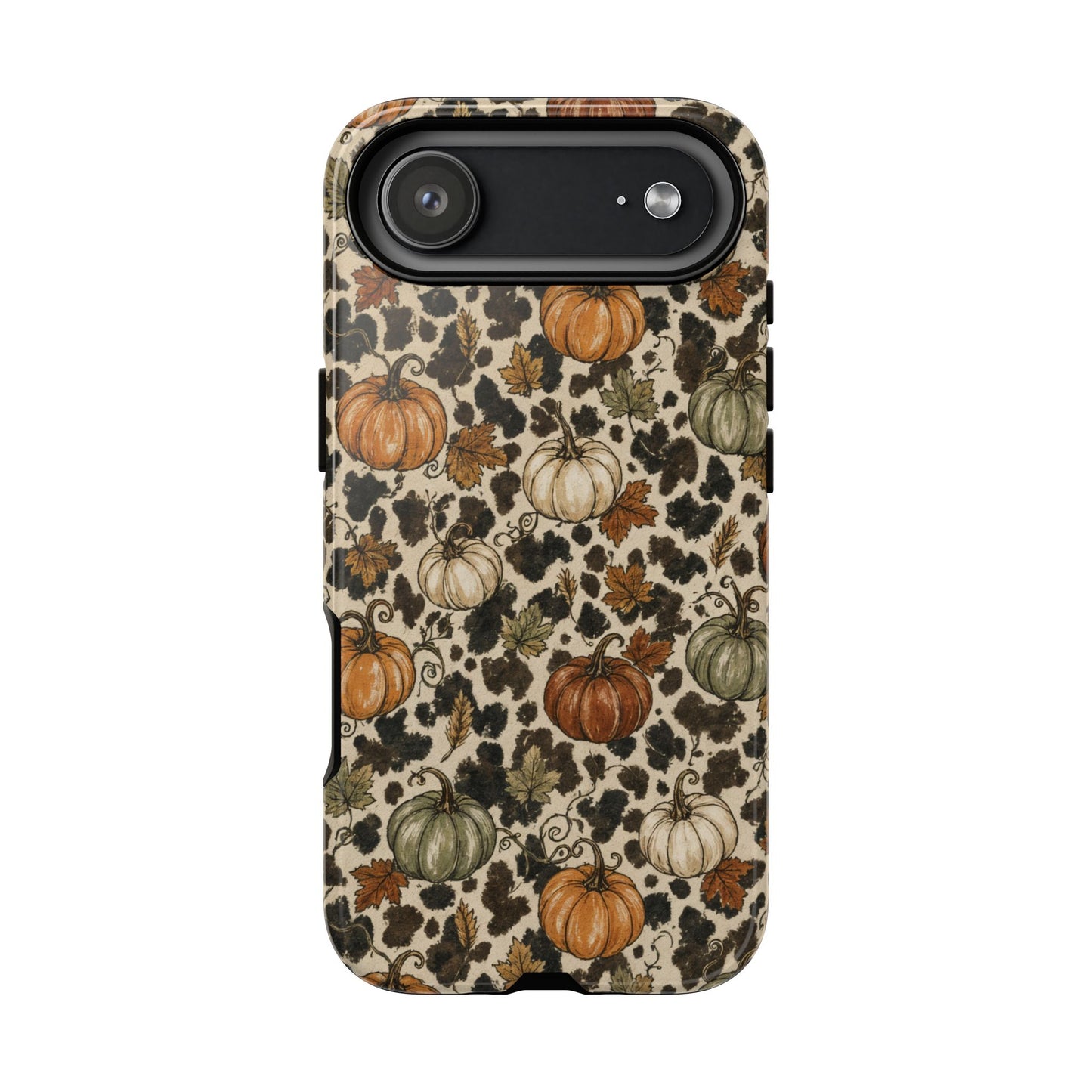 Cowhide Pumpkin Patch Tough Case