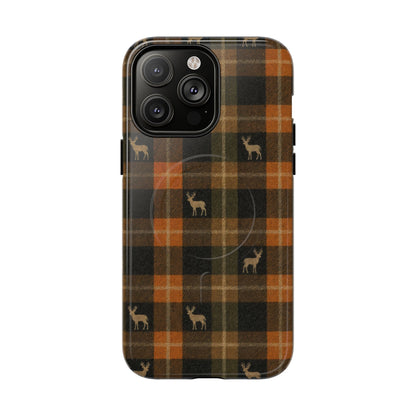 Buck Plaid Magnetic Case
