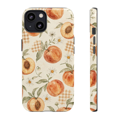 Peachy Gingham Tough Case