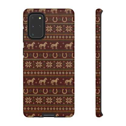 Fair Isle Horses Tough Case