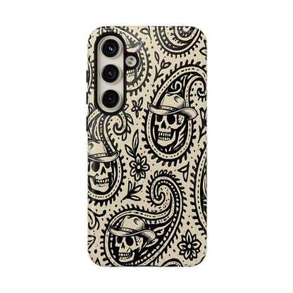 Cowboy Skull Paisley Tough Case