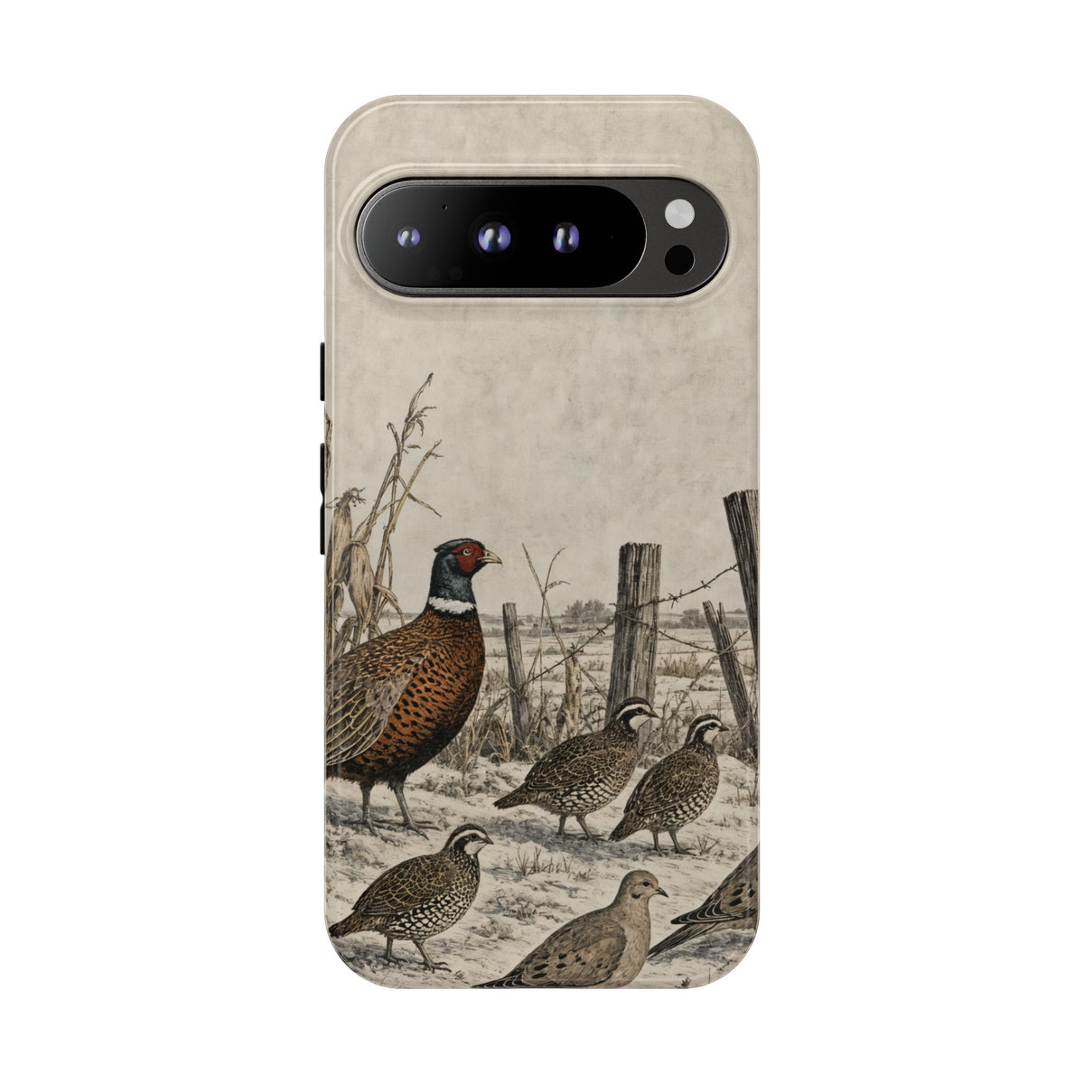 Winter Fencerow Tough Case