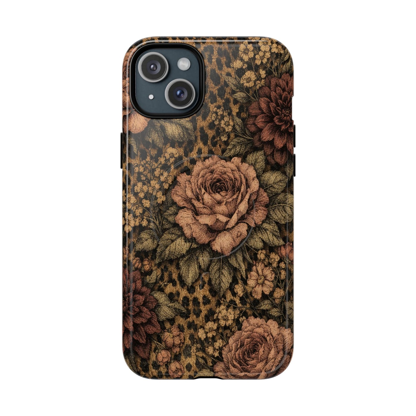 Leopard Bloom Magnetic Case