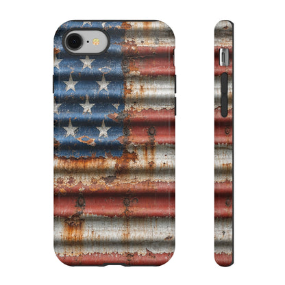 Rustic Flag Tough Case
