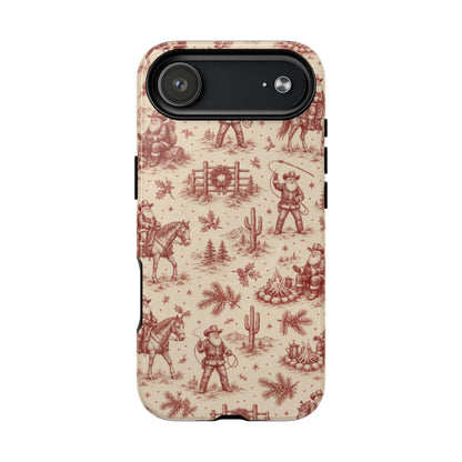 Cowboy Santa Toile Magnetic Case