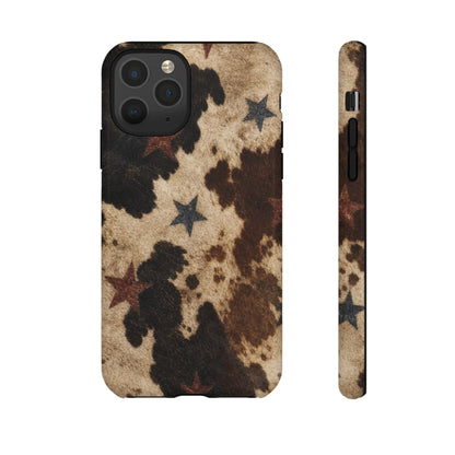 Stars And Cowhide Tough Case