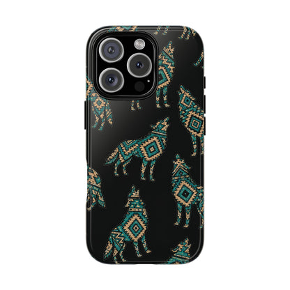 Turquoise Wolf Tough Case