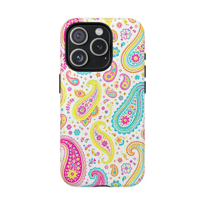 Neon Paisley Magnetic Case
