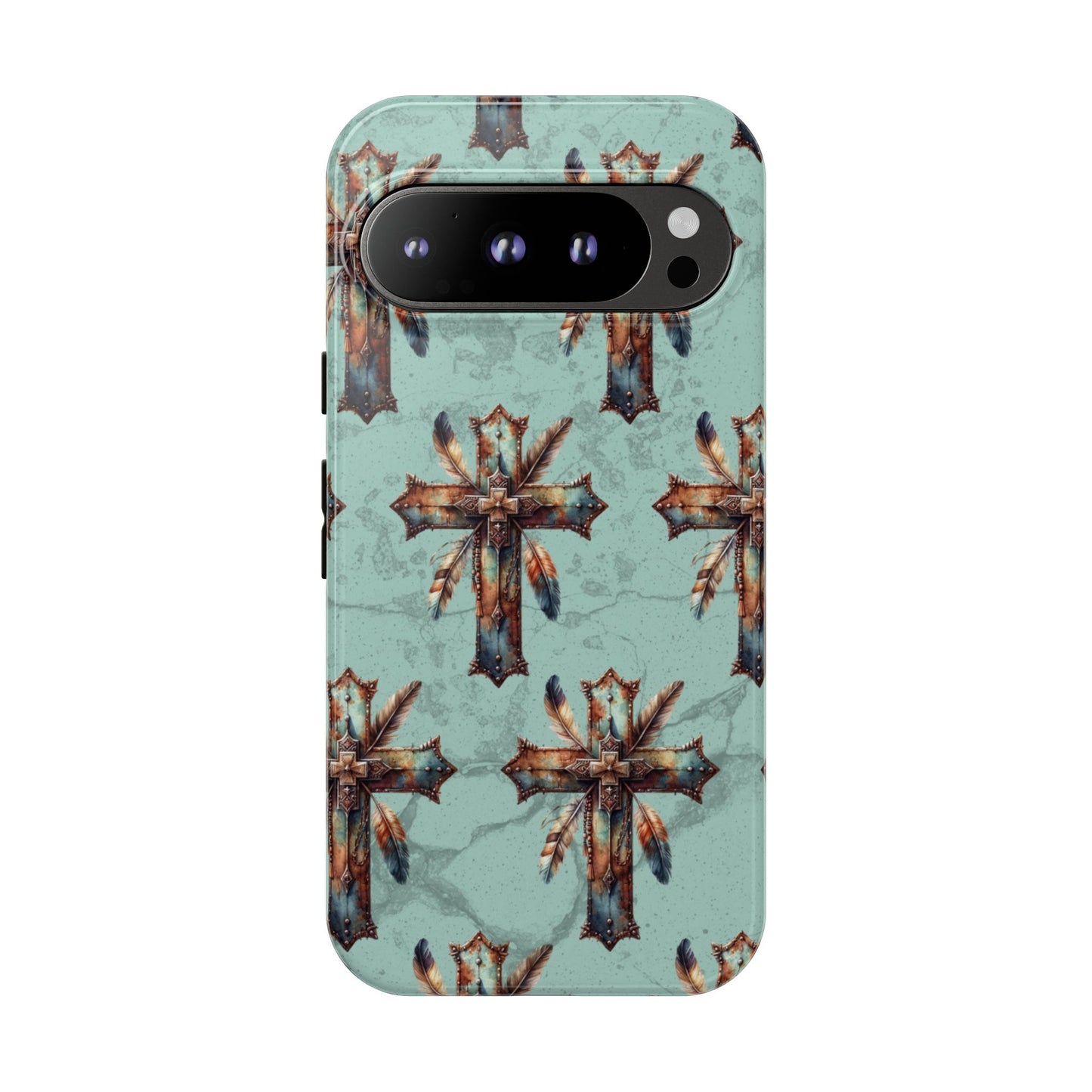Crosses And Feathers Tough Case