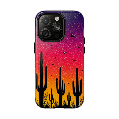 Cactus Sunset Magnetic Case