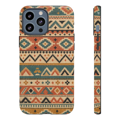 Stacked Aztec Tough Case
