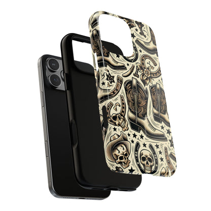 Skulls Boots Horseshoes Magnetic Case