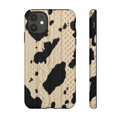 Cable Knit Cowhide Tough Case