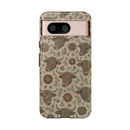 Folk Longhorn Tough Case