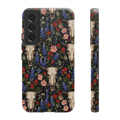 Floral Skull Tough Case