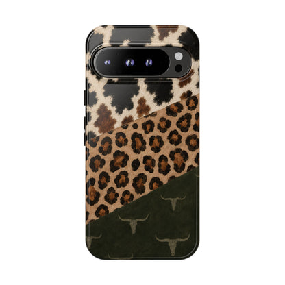 Leopard Longhorn Tough Case