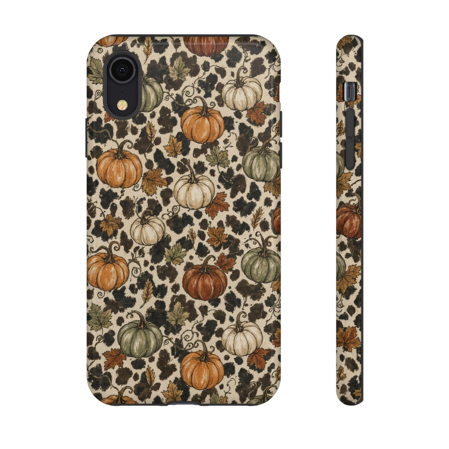 Cowhide Pumpkin Patch Tough Case