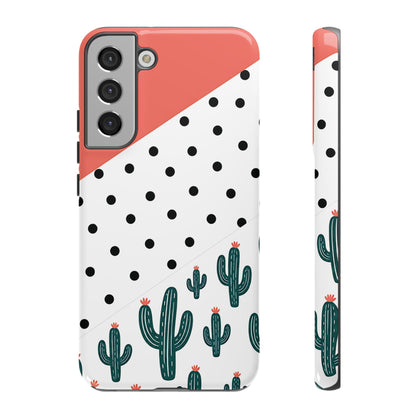 Polka Dot Cactus Tough Case