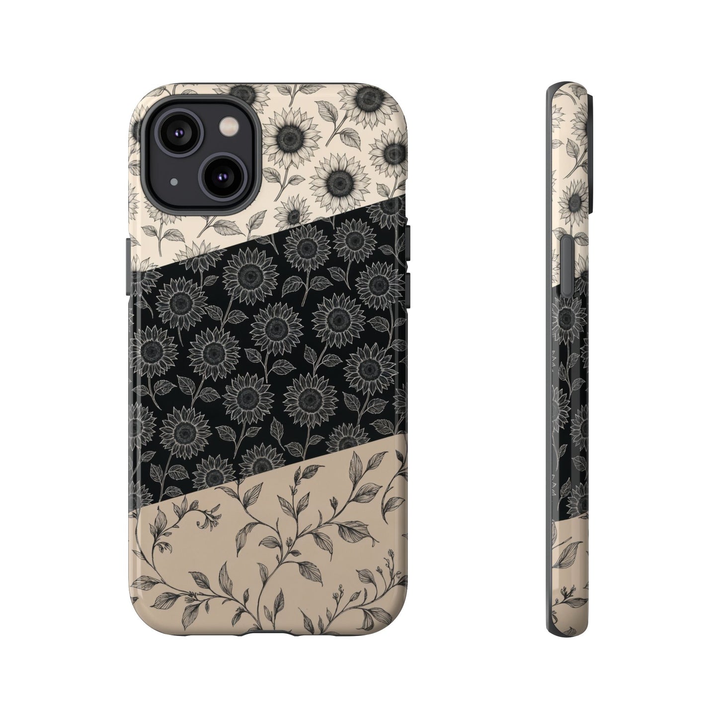 Inked Sunflowers Tough Case