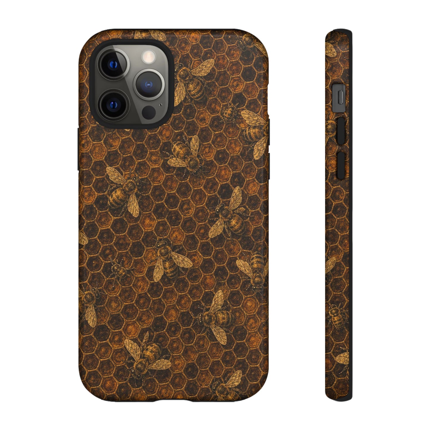 Golden Honeycomb Tough Case