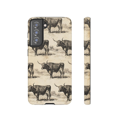 Vintage Longhorns Tough Case