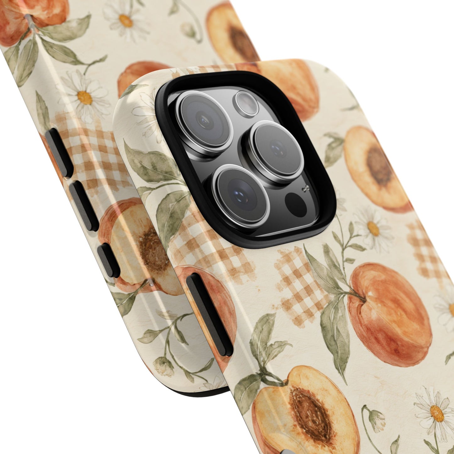 Peachy Gingham Tough Case