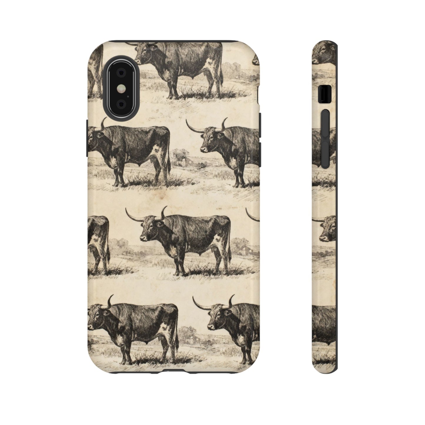 Vintage Longhorns Tough Case