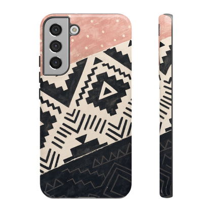 Blush Aztec Tough Case