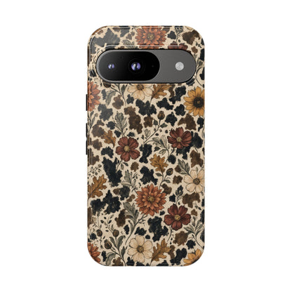 Autumn Cowhide Bloom Tough Case