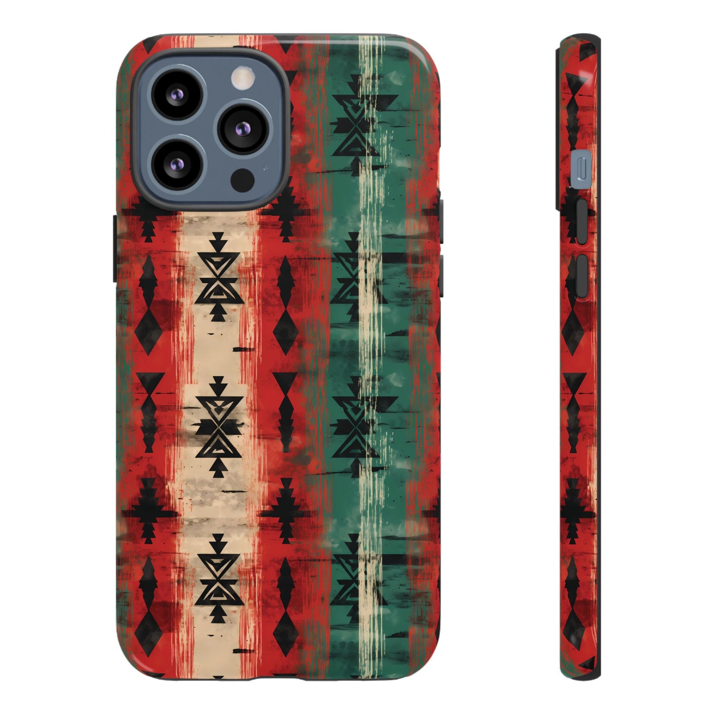 Christmas Grunge Aztec Tough Case