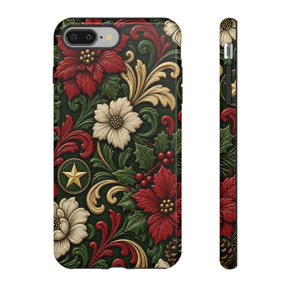 Tooled Christmas Stars Tough Case