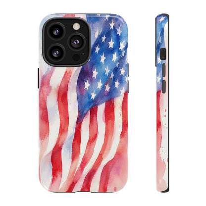 Watercolor Flag Tough Case